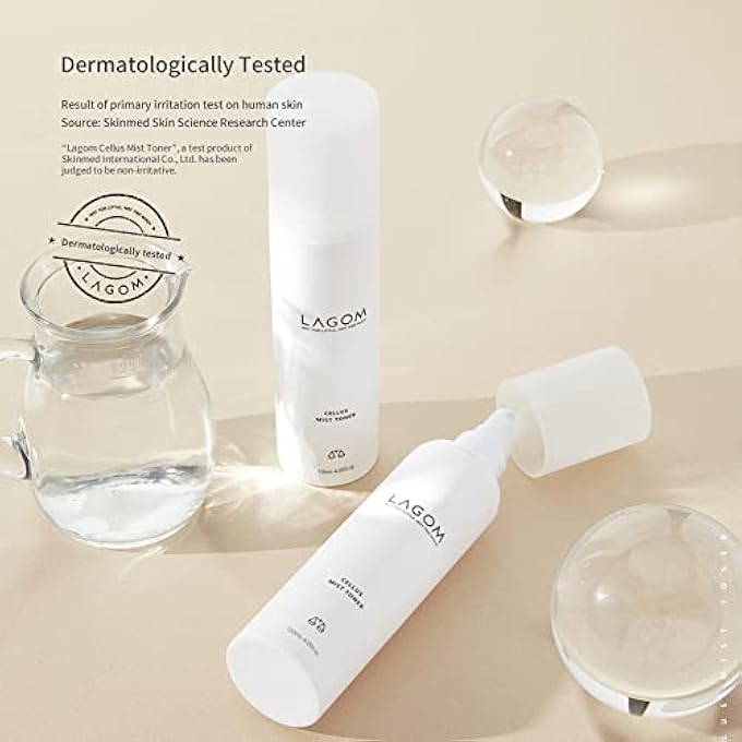 LAGOM [] CELLUS MIST TONER, HYDRATING & PROTECTIVE FACIAL MIST, PH BALANCING, FINE DUST BLOCK, 120ML/4.05OZ - Image 3